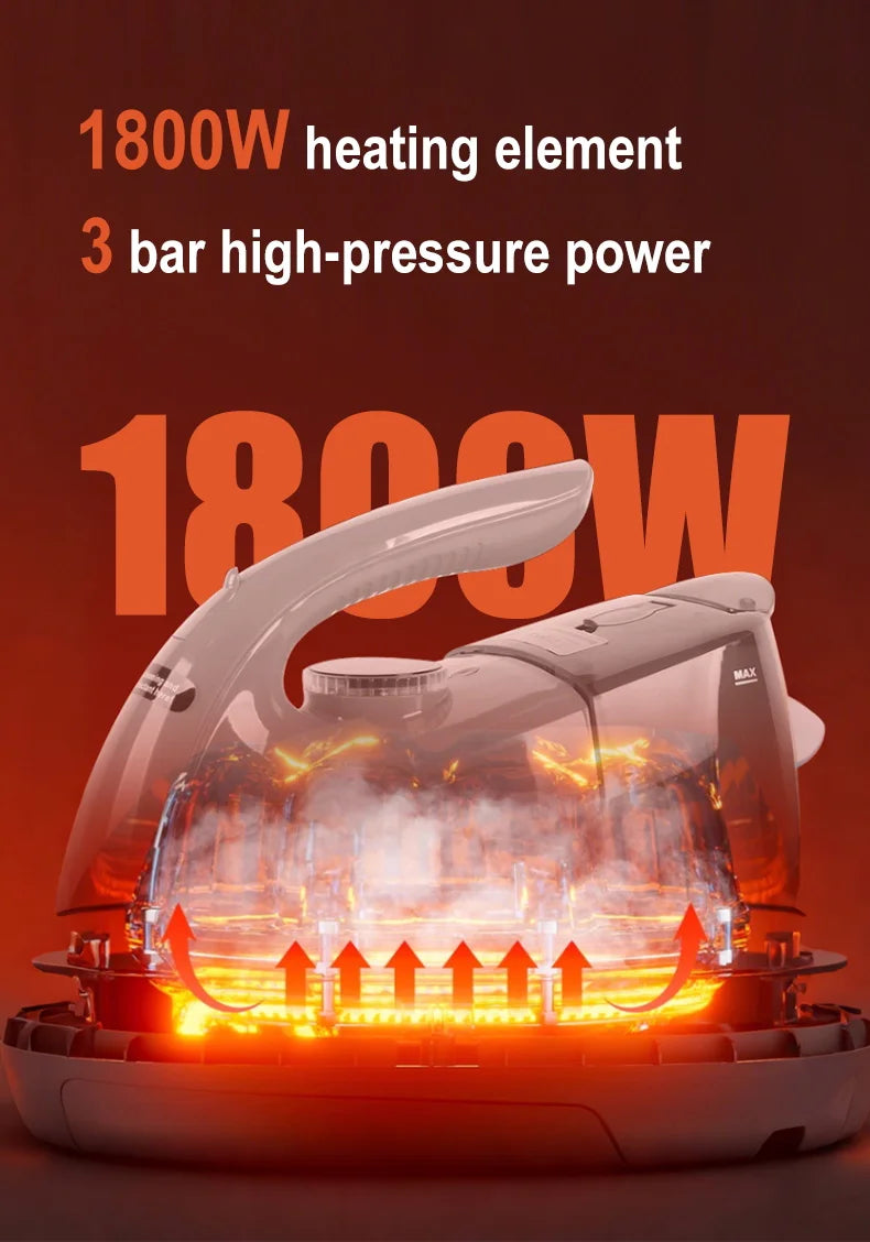 Handheld Steam Cleaner Automotive Sterilization Disinfection High Temperature Wiper Washer for Floor Kitchen Cars Steam mop