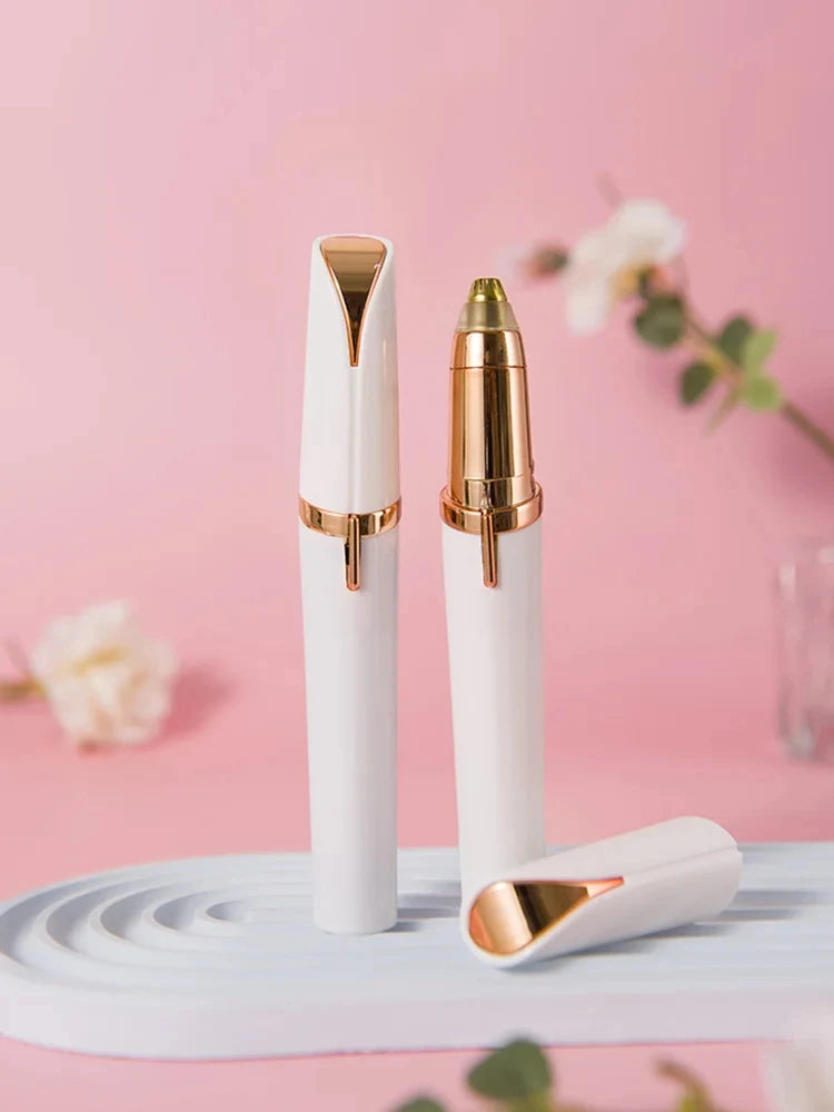 Electric Eyebrow Trimmer Electric Face Eyebrow Hair Trimmer Mini Portable Women Body Shaver Remover Blade Eye Rechargeable