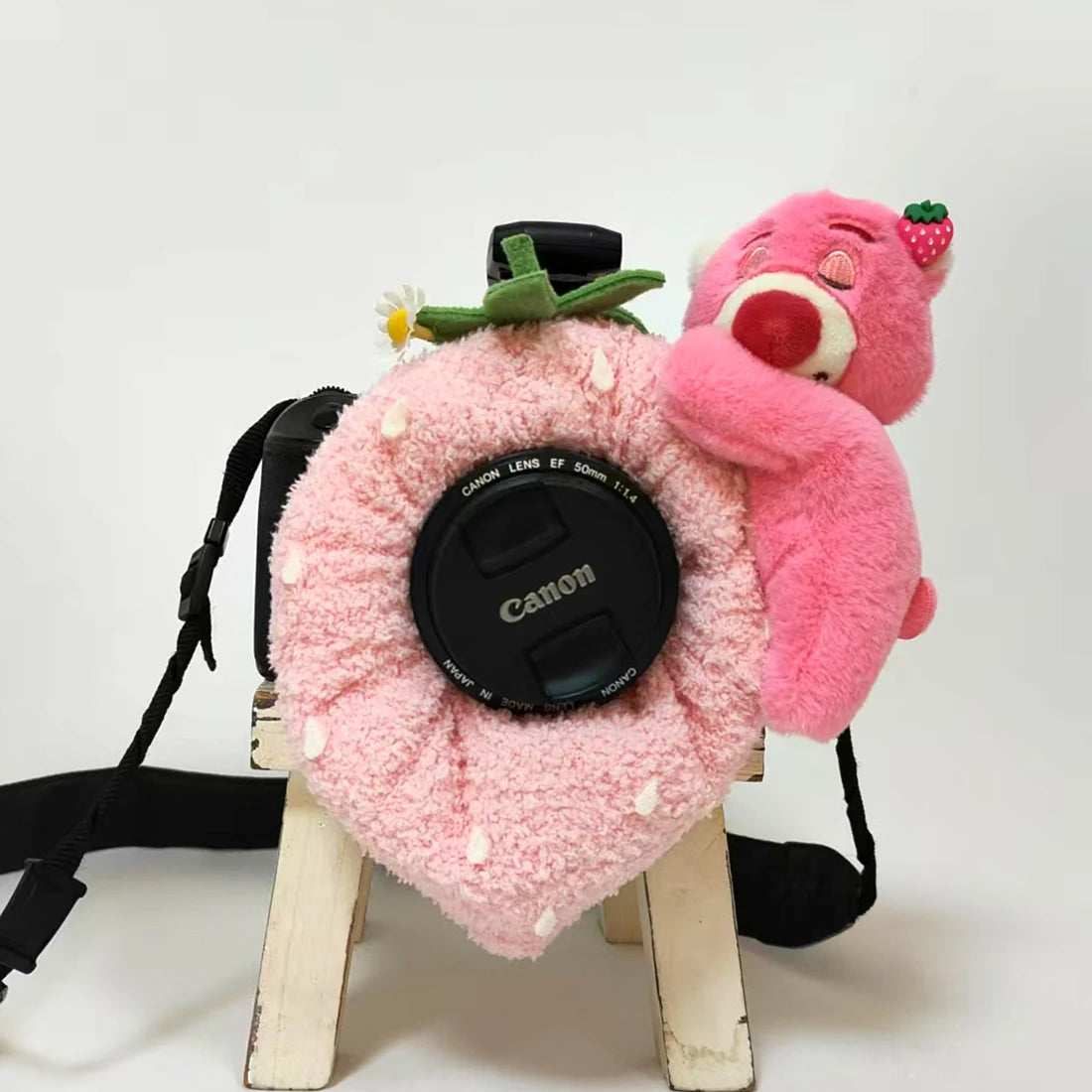 Baby photography Attracts Toys Camera Buddies Lens Decoration Knitted Camera Buddy   Lens Buddy Photography Accessories
