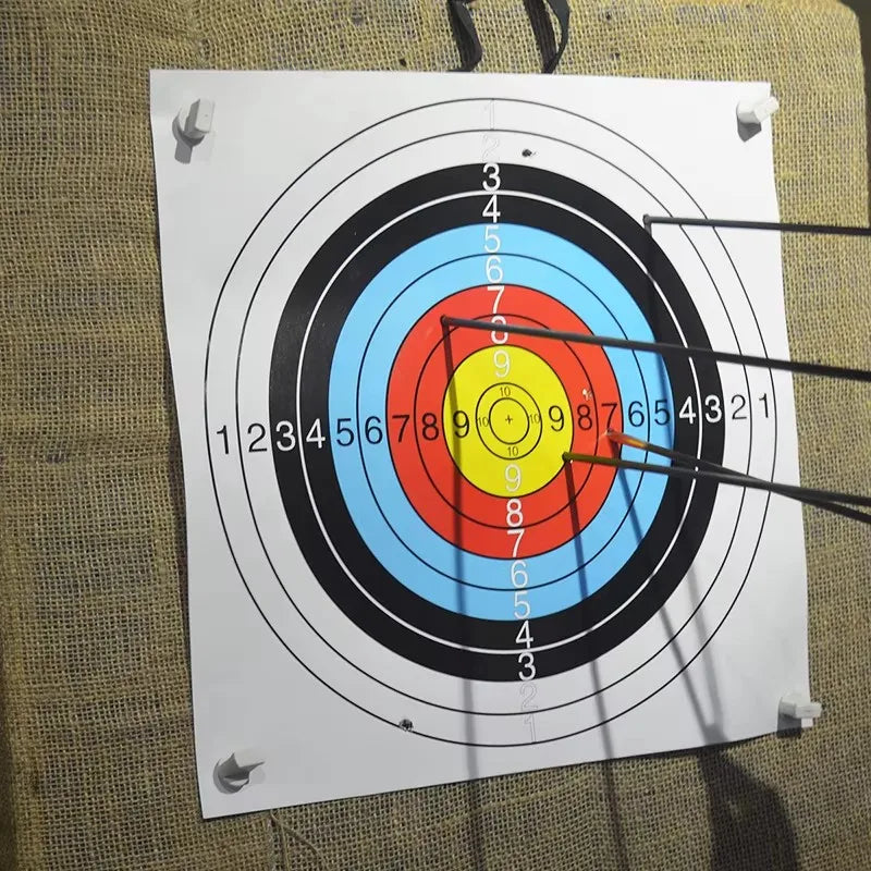 Archery Targets Paper,  Bow and Arrow Targets for Hunting Backyard, Archery Target Practice Accessories