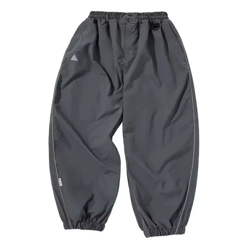 Ski Pants Men's Women's Single Board Waterproof Loose Fit Wear Resistant Professional Double Board Ski Pants