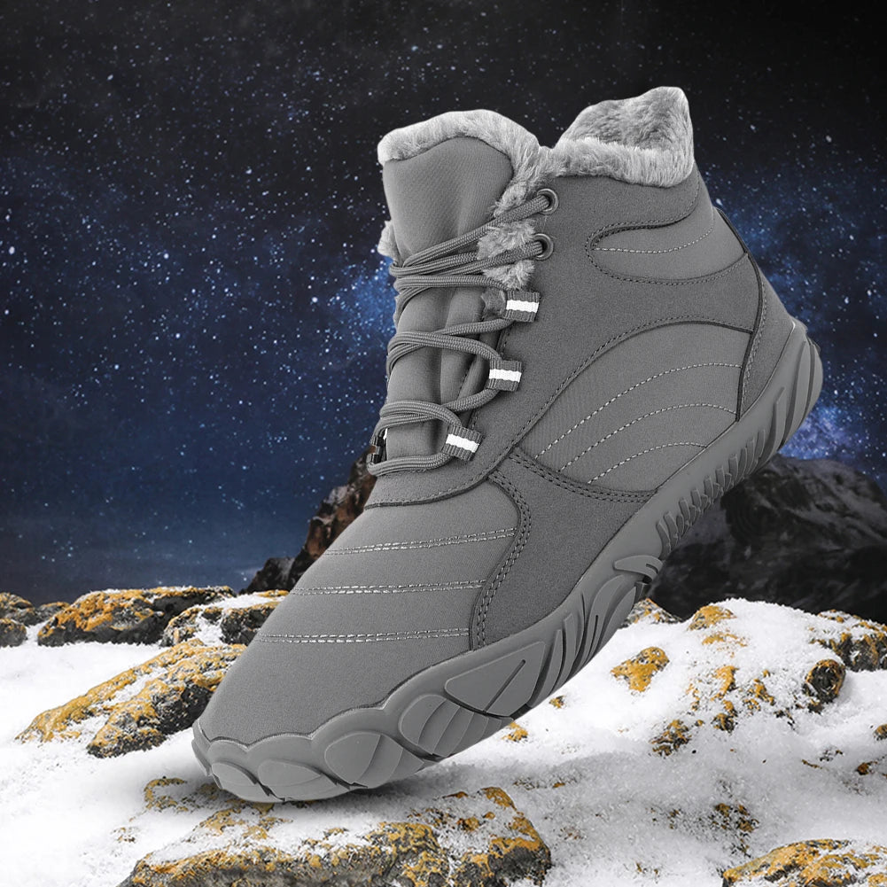 Winter Footwear Barefoot Boots Waterproof Snow Sneakers for Women Men