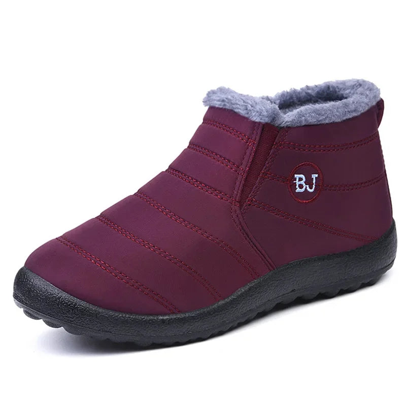 Fashion Men's Snow Boots Ankle High Keep Warm Shoes for Cold Winter Waterproof Outdoor Snow Comfortable Men's Work Boots 2026