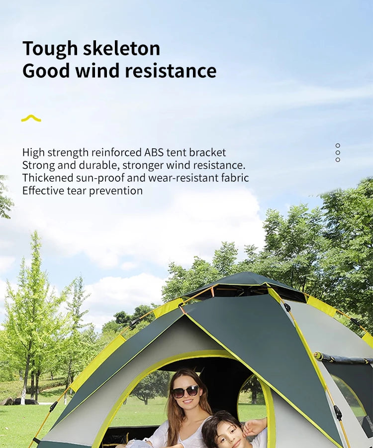 Instant Tent,Instant Pop Up Tents,Easy and Quick Setup Camping Tent,Windproof Waterproof with Rainfly for Outdoor Camping/Hiking