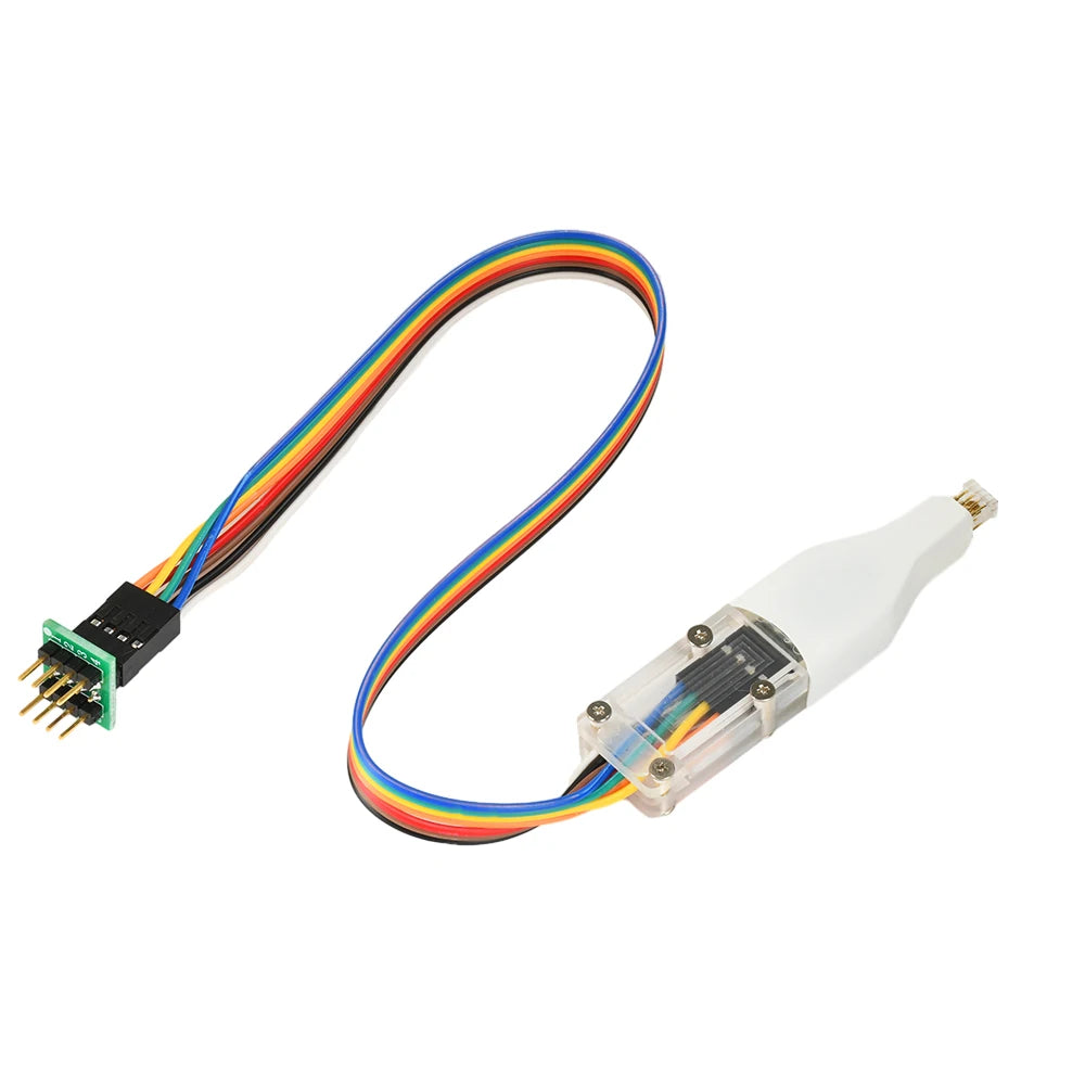 1Pcs SOP8/WSON8/QDFN8 Chip Download Burn Read Write Probe Spring Needle Flash Chip Burner With Cable Spacing 4.4/5.8/6.5/8.5