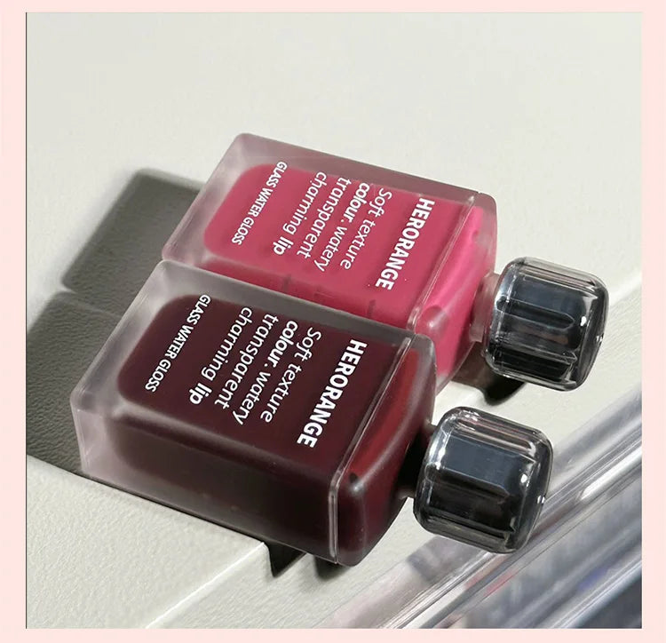 Moisturizing Plump Lips Mirror Effect Lip Color Non Greasy Texture Liquid Lip Pigment Not Easy To Stick Lightly Lip Glaze
