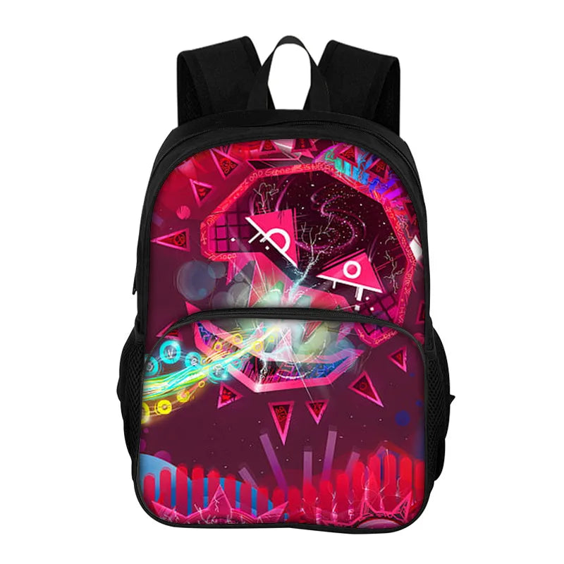 Kids Backpacks Just Shapes & Beats Student Anime School Bags Children Outdoor Sport Travel Rucksack Gift