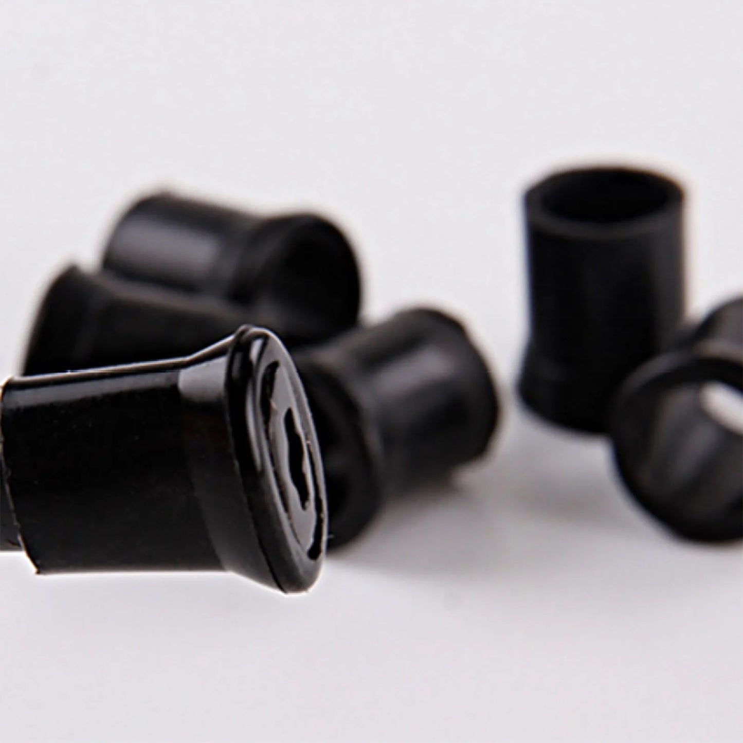 20Pcs Smoking Pipe Mouthpiece Rubber Protective Case 17/11mm Protection Ring for Tobacco Pipes Smoking Tip Assceeories
