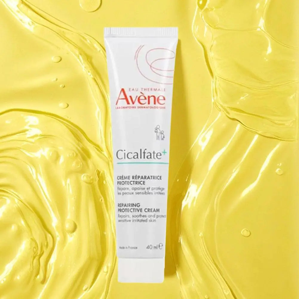 Avene Series Facial Skin Care - Repairing Protective Cream, SPF50+ Sunscreen, Nettoyant Cleansing Gel, Nourish Lip Balm