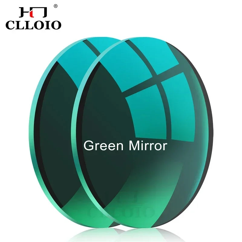 CLLOIO Progressive Multifocal Prescription Polarized Sunglasses Lens 1.56 1.61 1.67 1.74  CR39 Resin Aspheric Anti-Glare Lenses