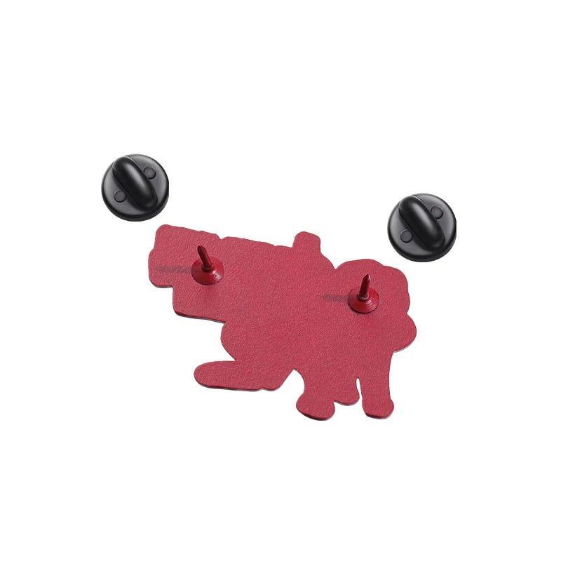 Autism Quote Rizz 'em with The Tism Enamel Pins Creative Frog Brooches Lapel Badge Accessories Animal Jewelry Gift for Friends