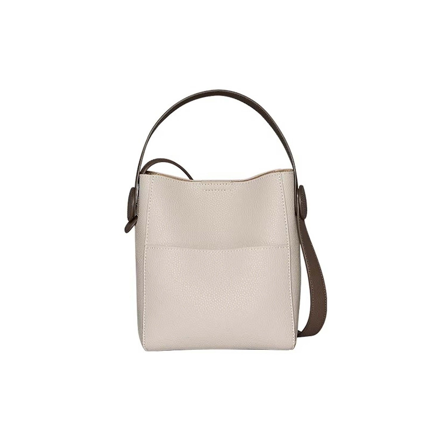 Women's Bags 2026 New Trendy High-End Fashion Small Bucket Bag Women's Crossbody Bag Women's Genuine Leather Handbag