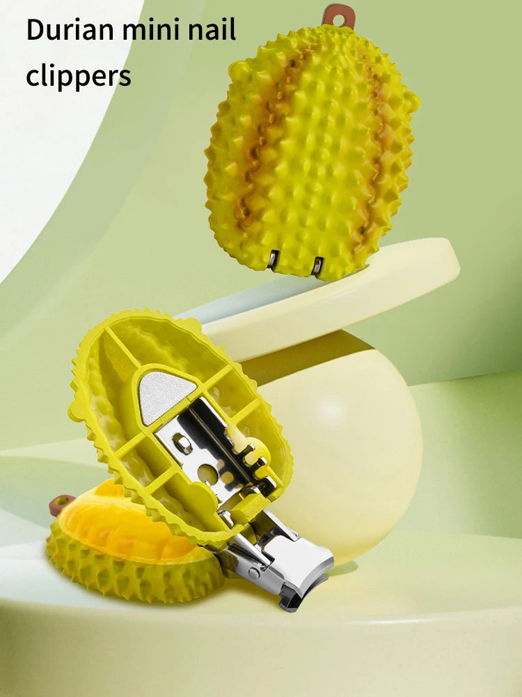 Nail Clippers Fruits Strawberries Nail Clippers Folding Nail Clippers High End Nail Clippers Portable Manicure Tools Key Fob