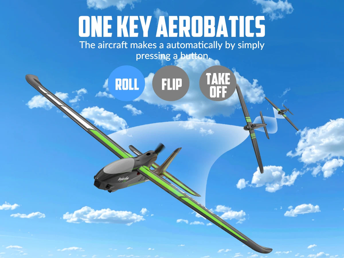 Volantexrc Ranger600 RC Aircraft 2.4GHz 4CH 600MM Fixed Wing RC Plane With 6-Axis Gyro Stabilizer One Key Aerobatic RTF Fighter