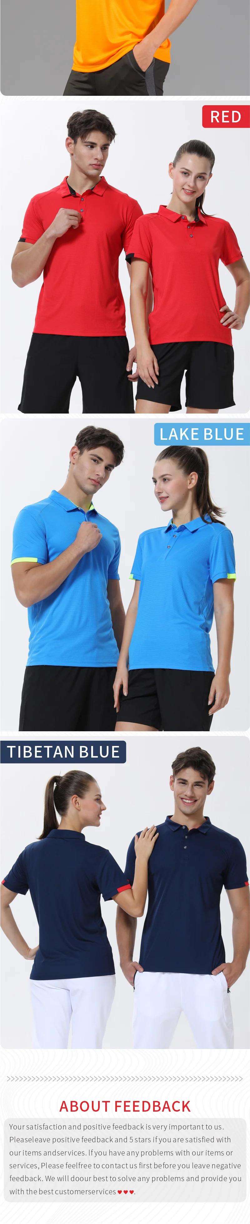 POLO T-shirt Free Customization Printing Logo Image Design T-shirt Short Sleeve Cultural Shirt Enterprise Work Suit Unisex