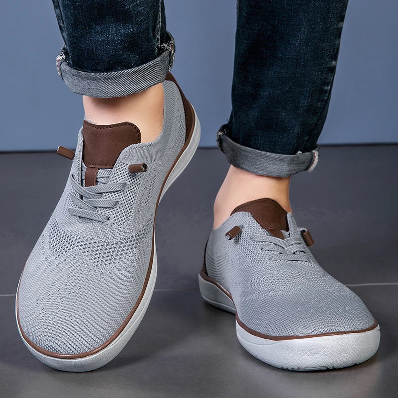 Men's wide shoes, large size casual shoes, suitable for people with fat feet wide feet, soft and light walking shoes