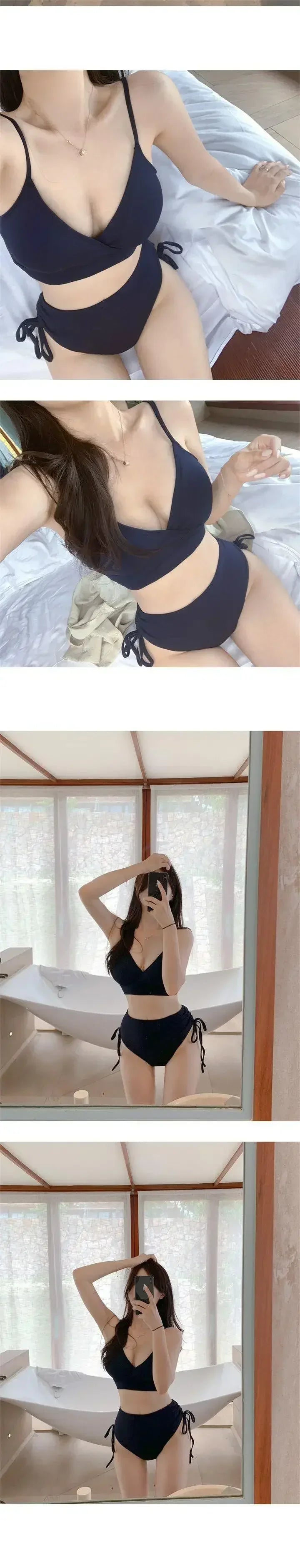 Swimsuit Women Micro Bikini Bathing Suit Fashion Sexy Summer New Model Korean Version Cinjunto De Dos Piezas Mujer