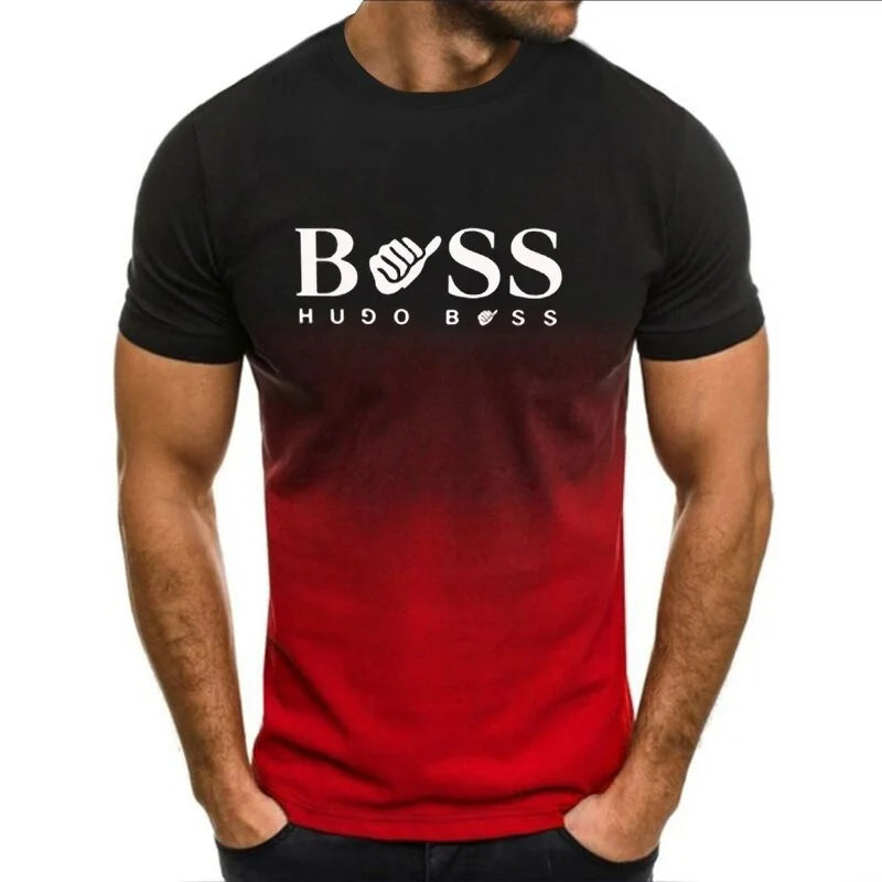 2024 Summer Trending Products Men's Clothing T-Shirt Sports Top Gym Tees Sportswear Quick-Dry Breathable T Shirt  Male T shirts