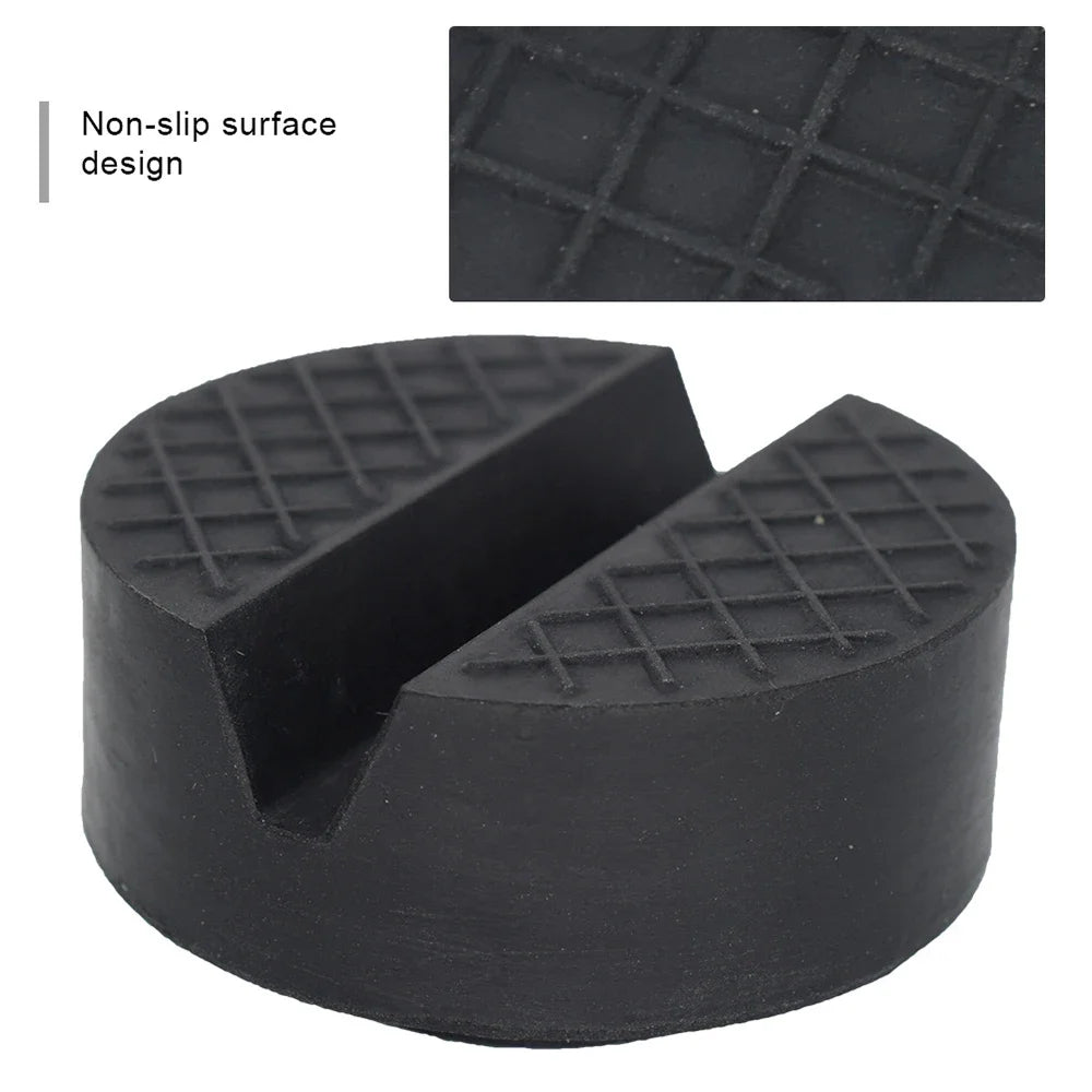 Car Lift Jack Support Stand Rubber Pads Wheel Dolly Slotted Floor Frame Rail Adapter Repair Tools for Lexus Subaru Fiat Volvo