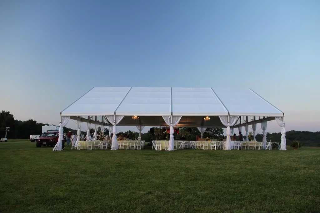 Durable Frame Tents for Concerts, Weddings, Outdoor Events Accommodate 200-1000 People