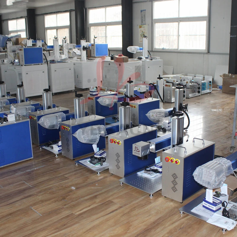 JPT MOPA M7 Fiber Laser Marking Machine 20W 30W 50W 60W 80W 100W Air Cooling Metal Engraver Upgrade Rotation Axis Optional