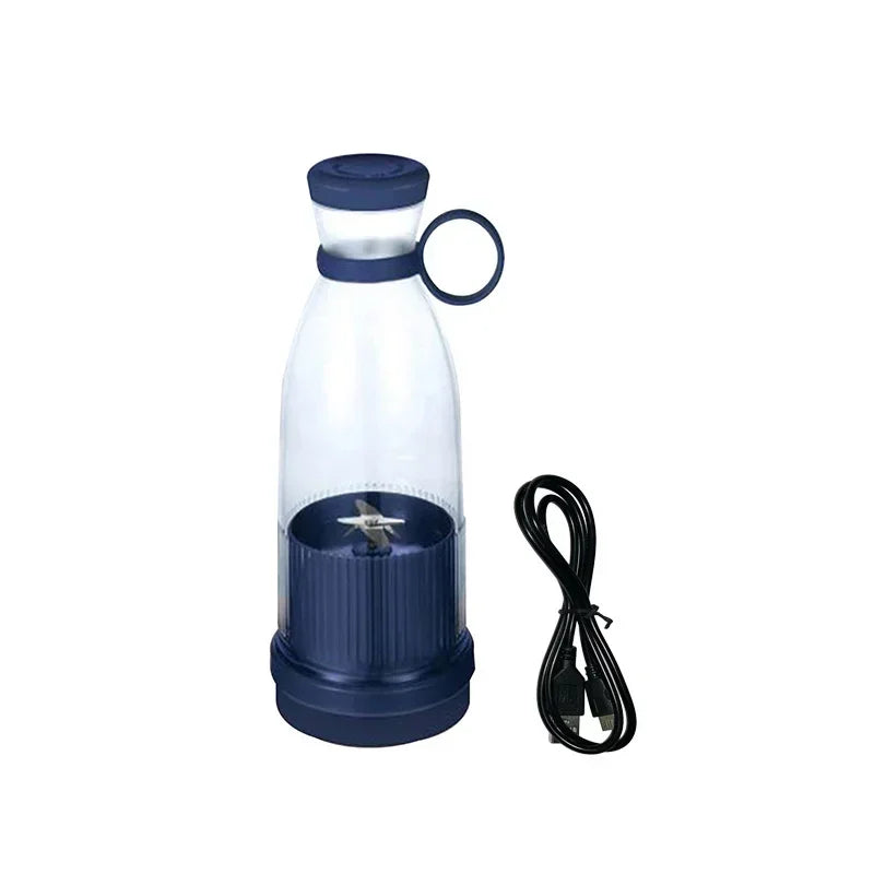 1pc 420ml Personal Size Blender, Portable Blender, Battery Operated USB Blender, Smoothies  Blender Bottle  Portable Juicer