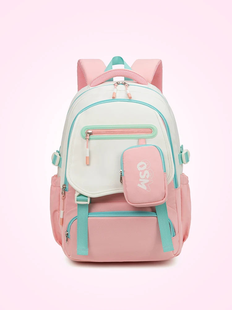 Schoolbags for Primary School Girls in Grades 3-6 Female High-Looking Junior High School Students Korean Style Backpacks