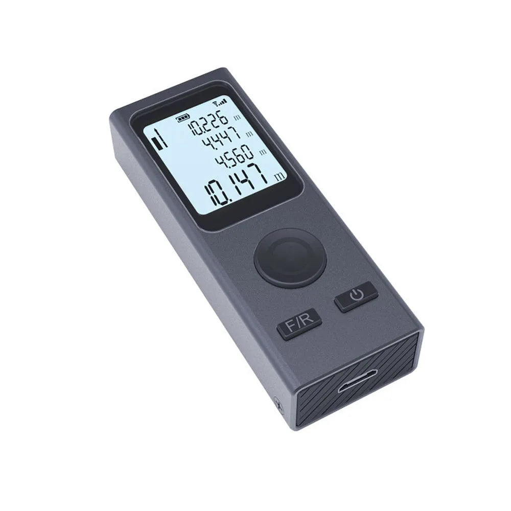 Laser Distance Meter 25M 30M 40M 50M 60M Laser Rangefinder USB Charging Multifunction Trena Laser Range Finder Measuring Tool