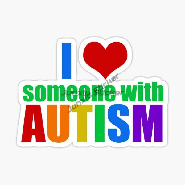 AUTISM Motorcycle Laptop Car RV SUV Wall Car Stickers PVC Vinyl Reflective Stickers Decals