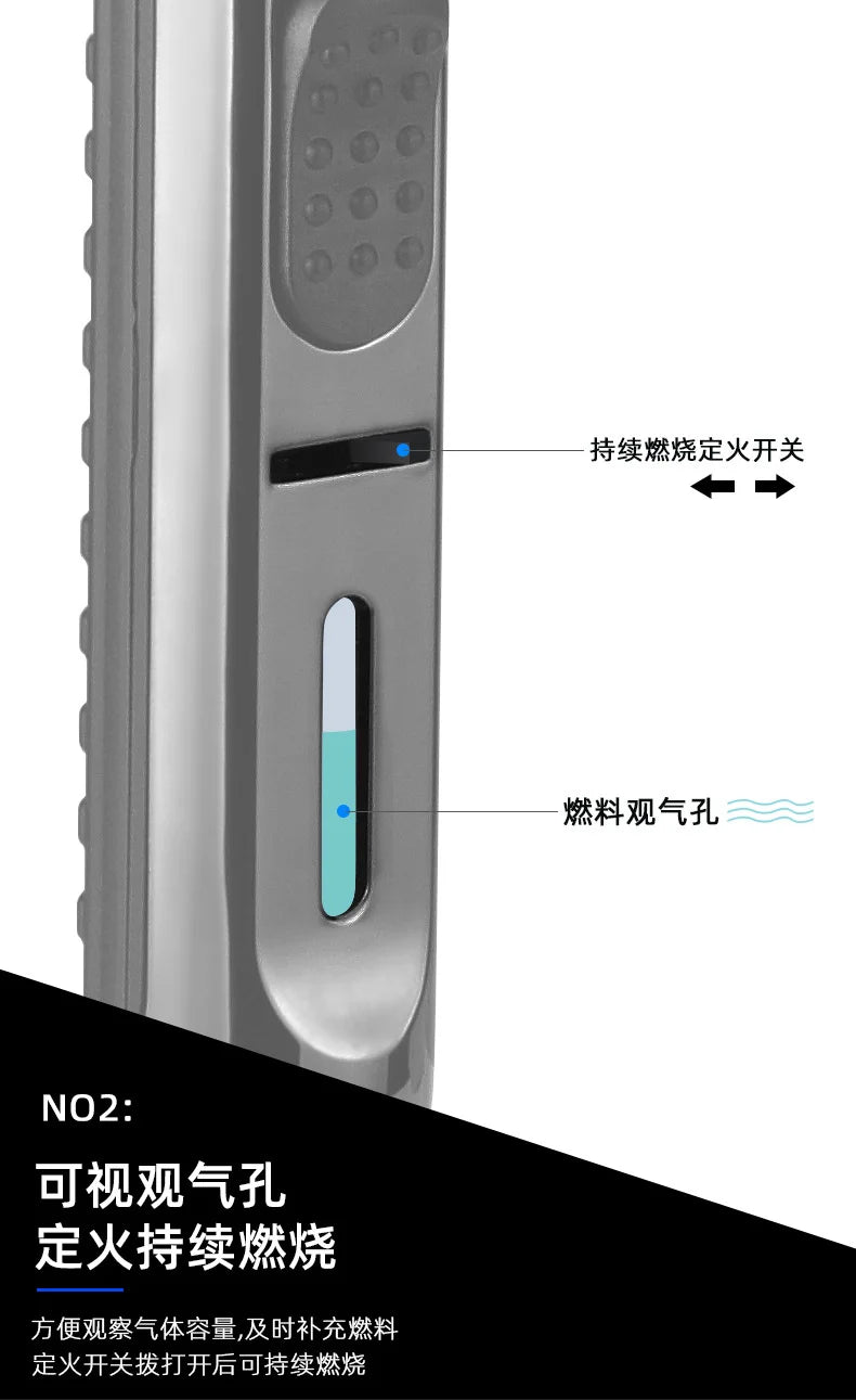Jet Windproof Lighter Gas Spray Gun Cigar Lighter Outdoor Barbecue Kitchen Ignition Welding Turbo Lighter High Temperature