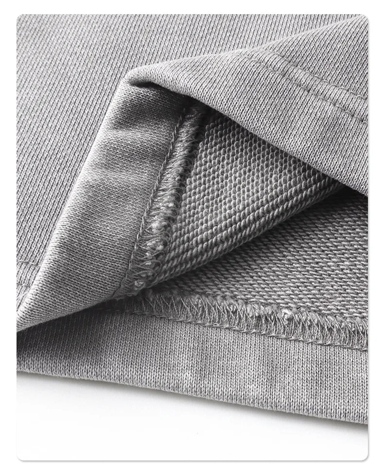 2025 Autumn/Winter Acid Wash Sweat Pants Athletic Joggers Hip Hop Raw Edges Cut Crush Distressed Frayed Wide Leg Sweatpants