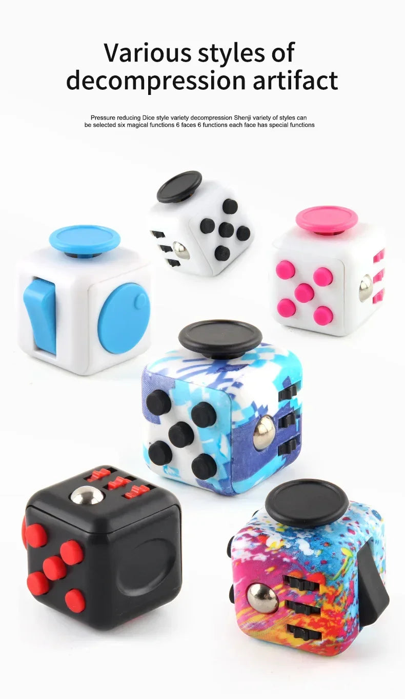 Sensory Relaxation Tool! Fingertip Gyroscope Autism ADHD Stress Relief Toy For Adults And Children Anti Anxiety