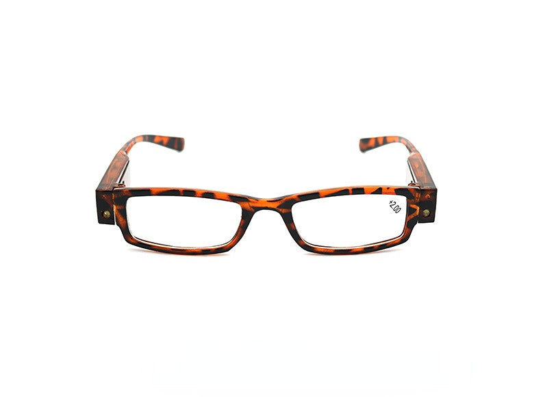 Reading Glasses  LED Presbyopic Glasses  Reading Newspaper Lighting Magnifying Glasses  Elderly Presbyopic Glasses +1.0 To +4.0