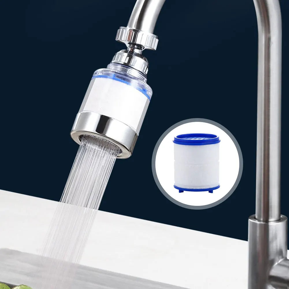 1-5Set Faucet Water Filter 360 Degree Rotating Splash Filters Remove Chlorine Heavy Metals Filtered Showers Head Bath Purifier ﻿