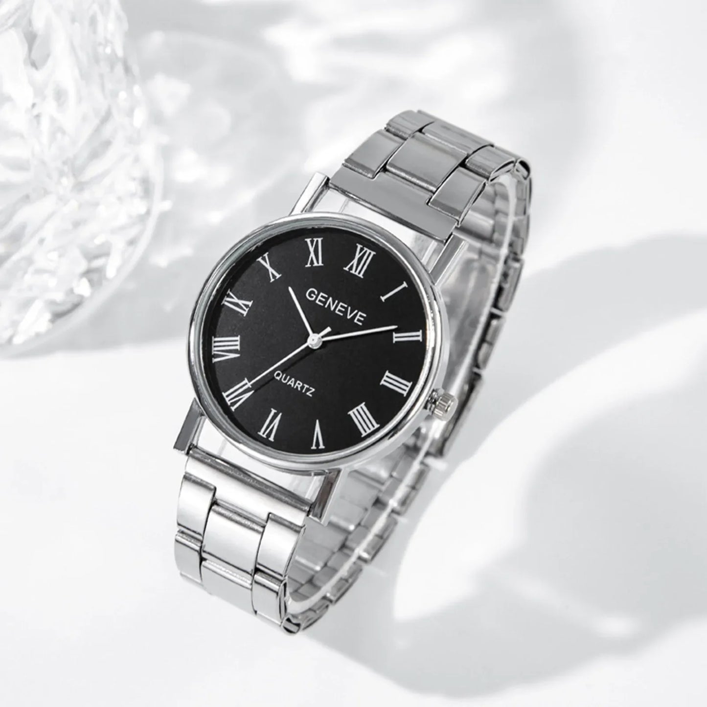 Men Watches Reloj Hombre Fashion Retro Casual Business Quartz Watch for Men Steel Band Roman Number Dial Wristwatches Montres