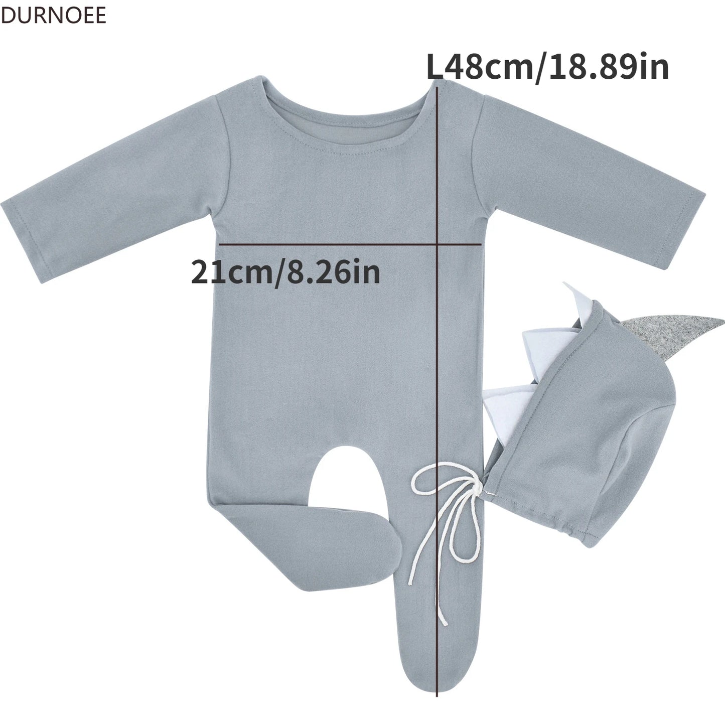 Baby Outfit  Newborn Photography Romper Panda Bear Baby  Sets Photography Clothing