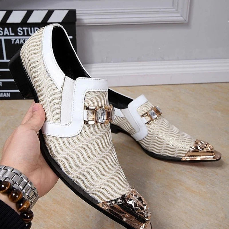 New Men's Shoes Italian Formal Shoes Oxford Men's Handmade Genuine Leather Business Party Shoes 36-49