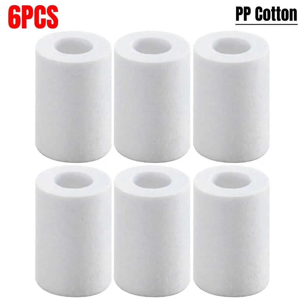 Water Outlet Purifier Kits cocina Universal Faucet Filter For Bathroom Shower Household Filter PP Cotton High Density Practica