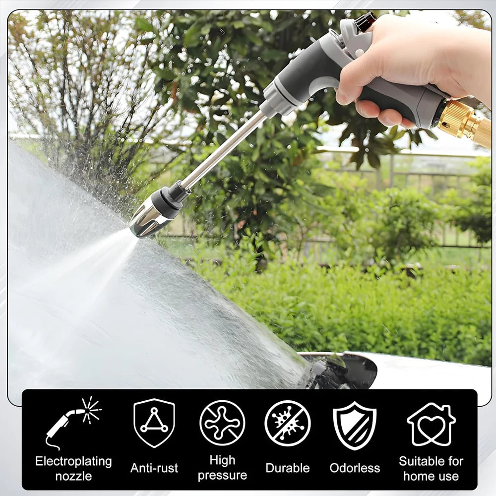 Pressure Washer High Pressure Water Gun Portable Washer for Car Floor Wall Cleaning With 360° Rotating for Three Spray Modes