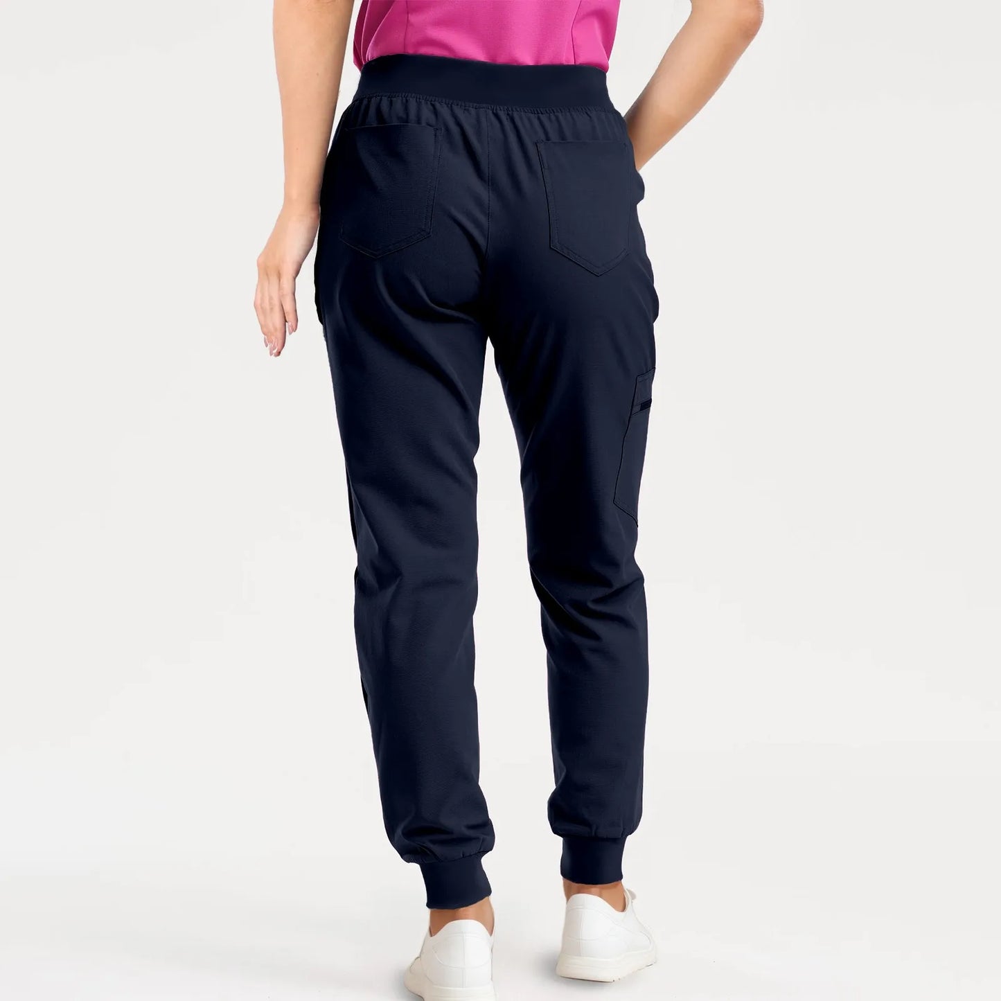 Women's Pants Solid Color Casual Sports Pants With Pockets And Drawstring Jogging Pants, Simple Stylish, Suitable For Outdoor