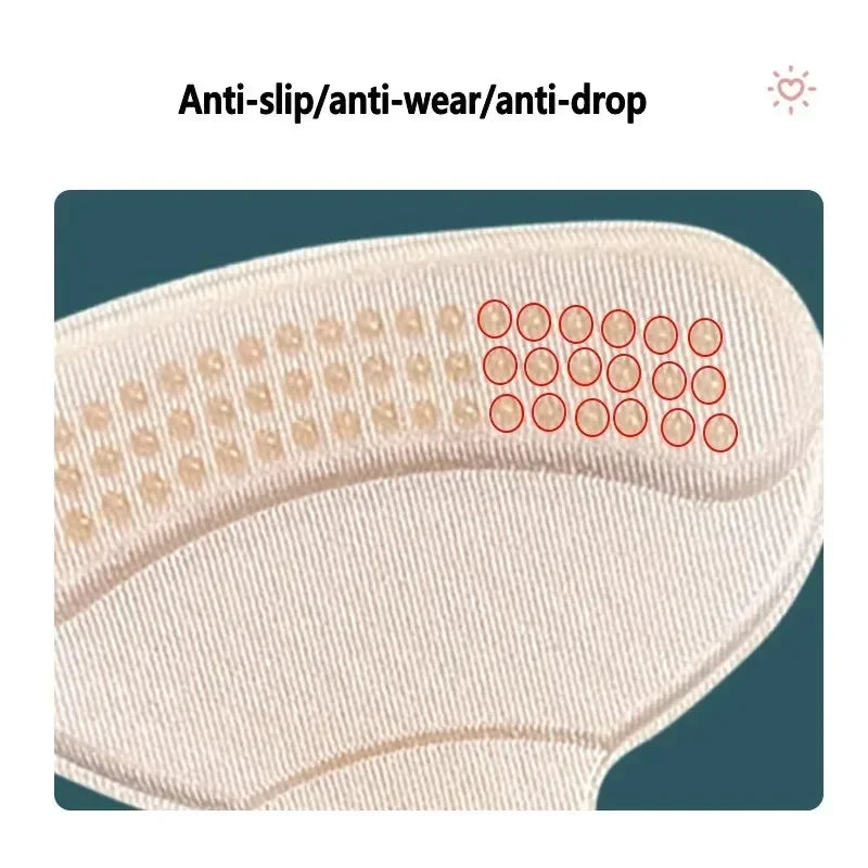 Shoe Heel Insoles Foot Heel Pad Sports Shoes Adjustable Antiwear Feet Inserts Insoles Heel Protector Sticker Insole Brioche
