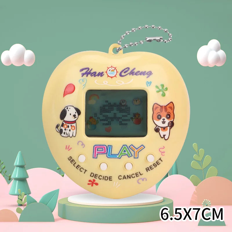 Tamagotchi 1Pcs Children's electronic Pet 168 Pets In 1 Virtual Cyber kid Digital Pet Toy Pixel Funny Gift Play Toy keychain BTJ