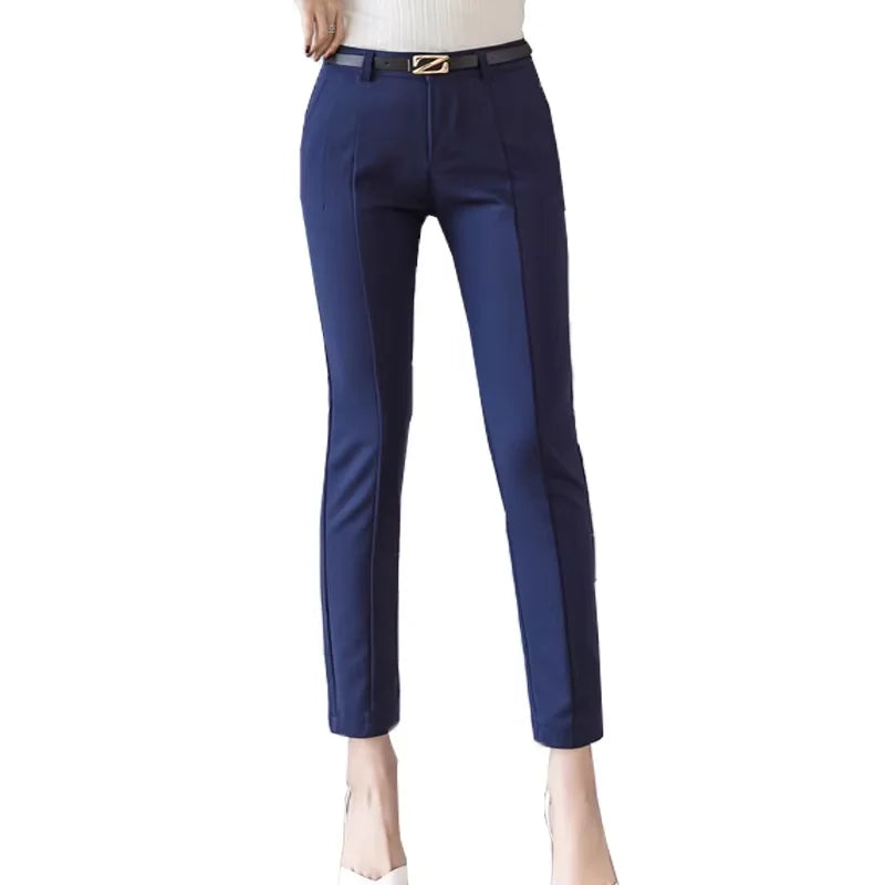 Pants Women Pencil Trousers 2019 High Waist Ladies Office Trousers Casual Female Skinny Bodycon Pants Elastic Pantalones Mujer