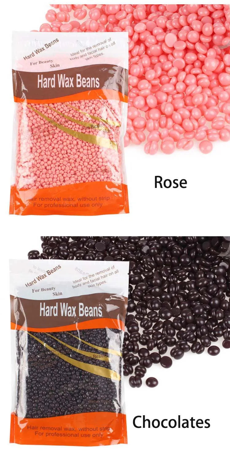 100g Wax Beans Hot Film Hard Wax Depilatory Hard Hair Removal Bean Waxing Bikini Face Legs Body Hair Removal Unisex