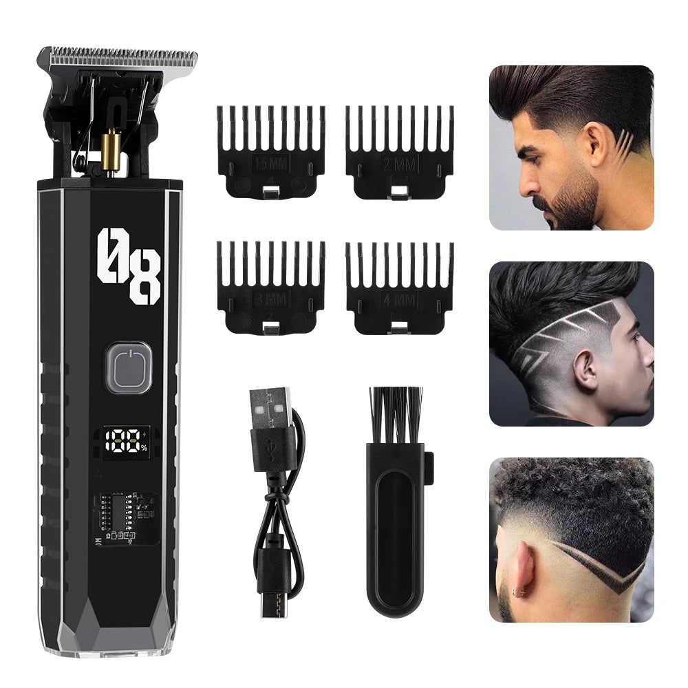 Hair Clipper Barber Mower Cutting Machine Electric Trimmer for Man Razor Men's Mower Haircut Men Affair Machine Beard Cutter