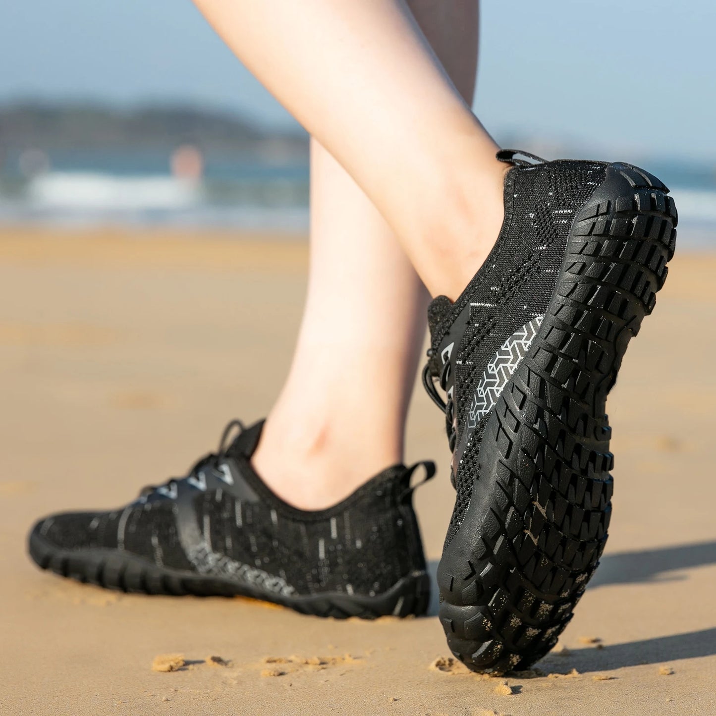 Water Shoes for Women Men Comfortable Barefoot Shoes Upstream Breathable Beach Shoes Quick Dry River Sea Aqua Shoes Sneakers