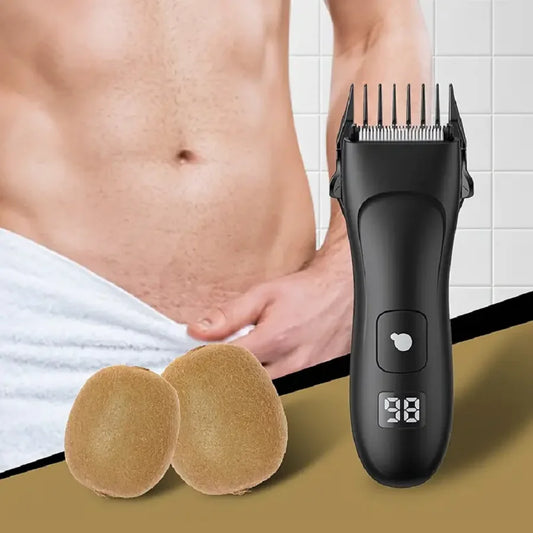 Mens Body Hair Trimmer for Men Balls Women Lady Shaver Hair Removal Bikini Trimmer Groin & Body Shaver Groomer Arm Beard Razor