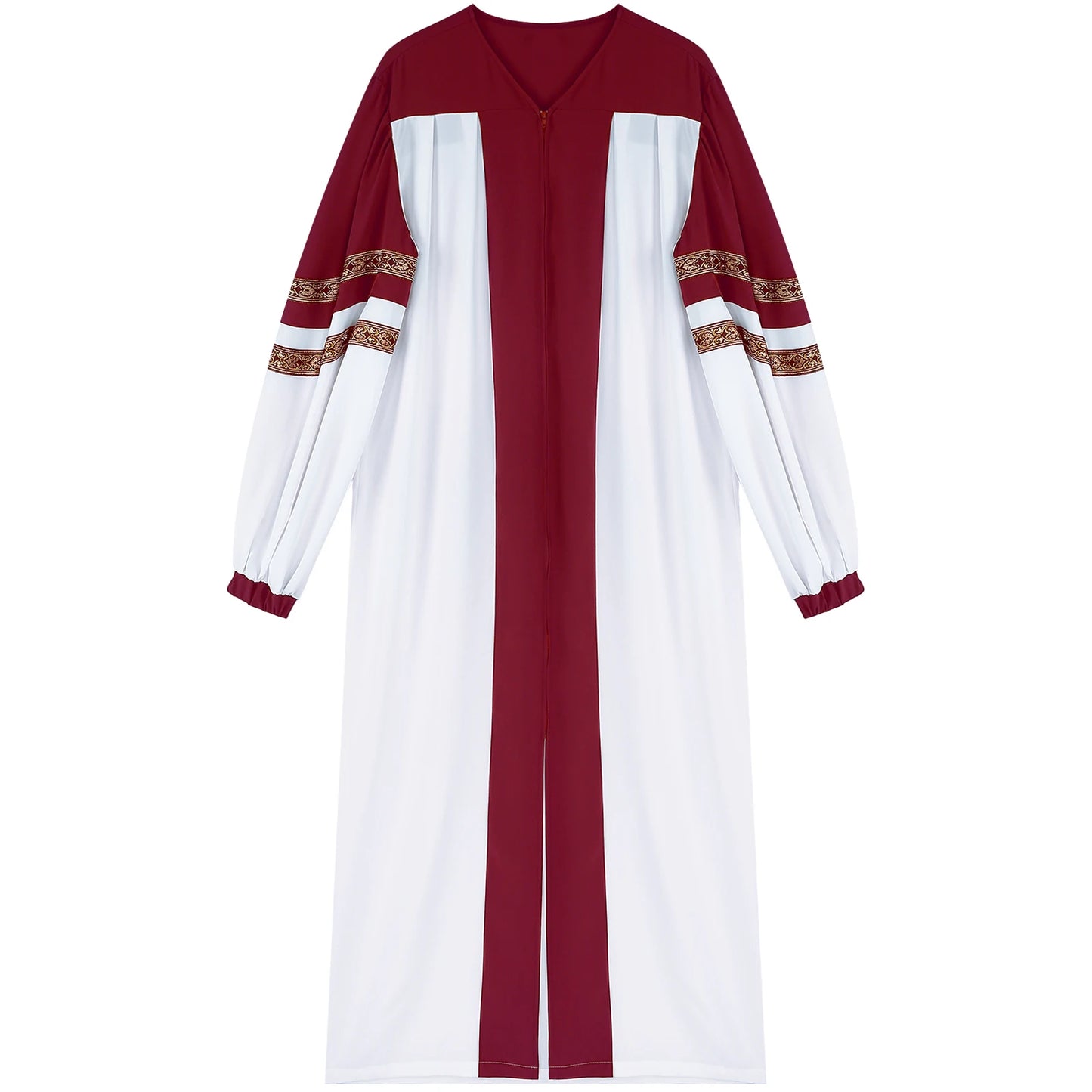 Womens Church Clergy Loose Choir Robe Dress Priest Preacher Dresses Baptism Confirmation Officiant Costume Praise Worship Dress