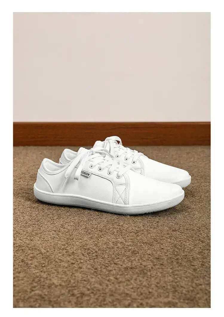 Womens Barefoot Shoes Wide Width Casaul Sneakers Unisex Plus Size Toe Shoes Zero Drop Minimalist Walking Flats for Men