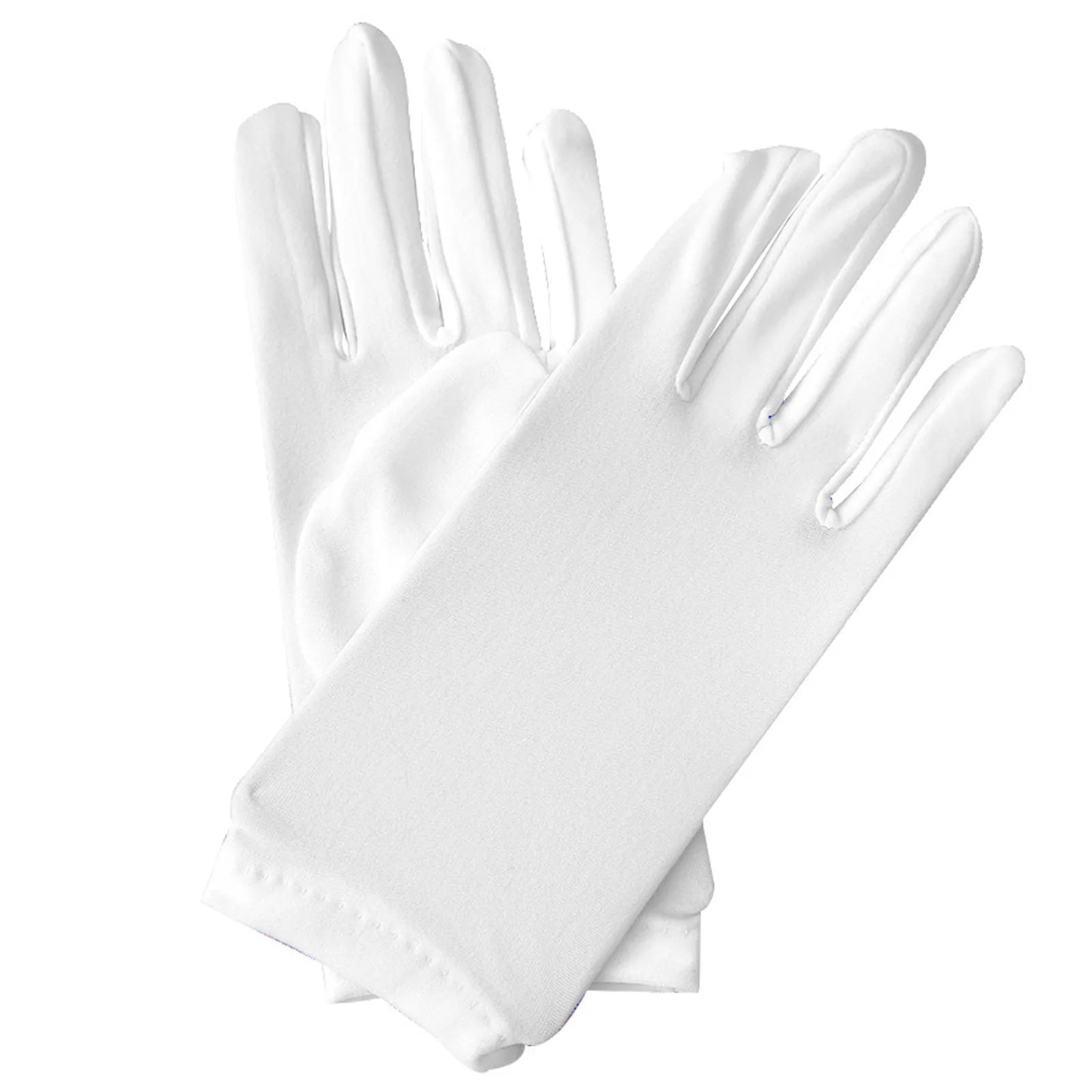 Woman Gloves Work Gloves Milk Silk Gloves Solid Color Non-Slip Household Gloves Breathable Serving Waiters Mittens